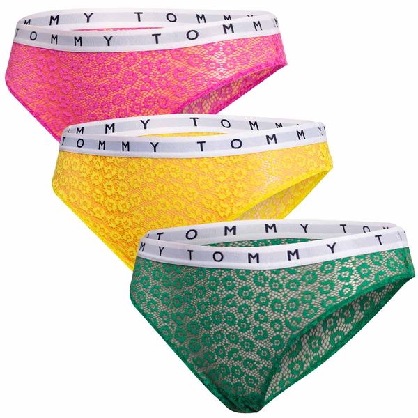 Tommy Hilfiger Tommy Hilfiger Woman's 3Pack Thong Brief UW0UW025220Y0