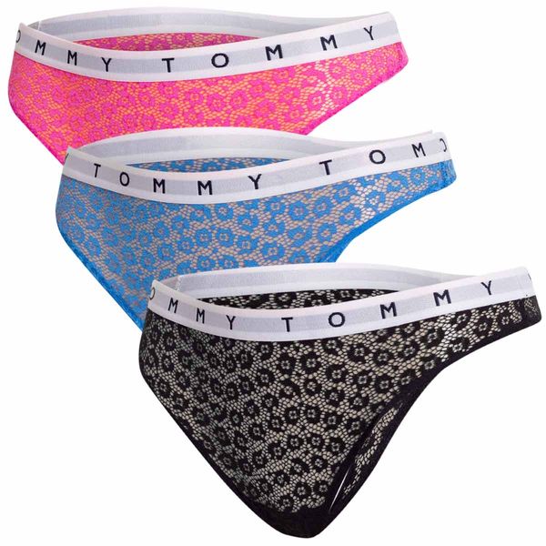 Tommy Hilfiger Tommy Hilfiger Woman's 3Pack Thong Brief UW0UW025240VH