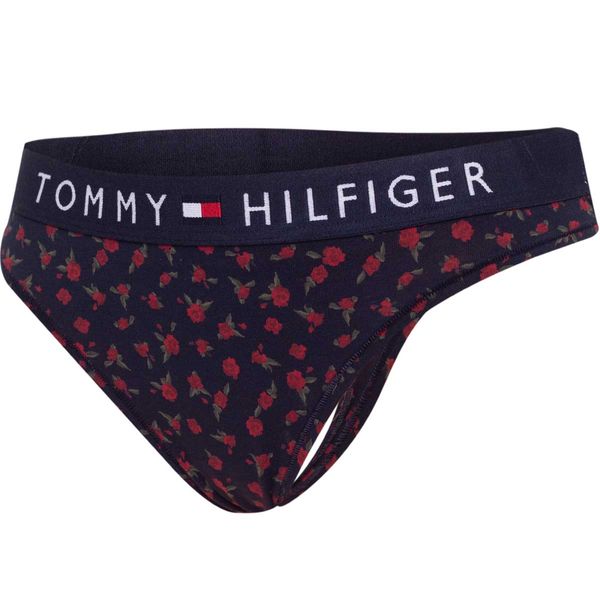 Tommy Hilfiger Tommy Hilfiger Woman's Thong Brief UW0UW038660KR Dark Navy Blue