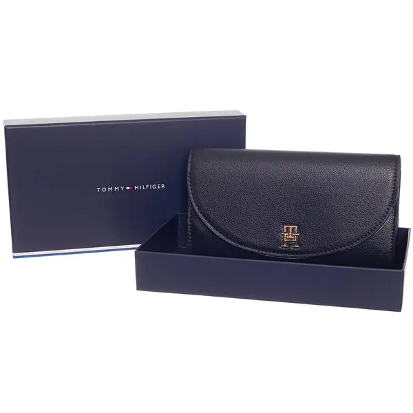 Tommy Hilfiger TOMMY HILFIGER WOMEN'S BLACK WALLET