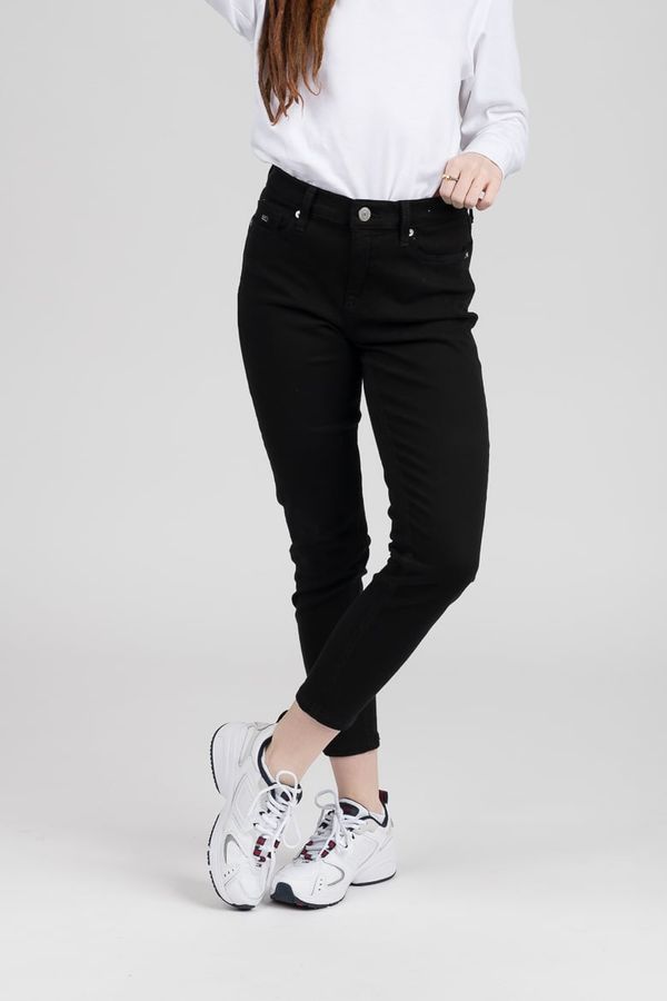 Tommy Hilfiger Tommy Jeans Jeans - NORA MID RISE SKINNY ANKLE TMYBK black