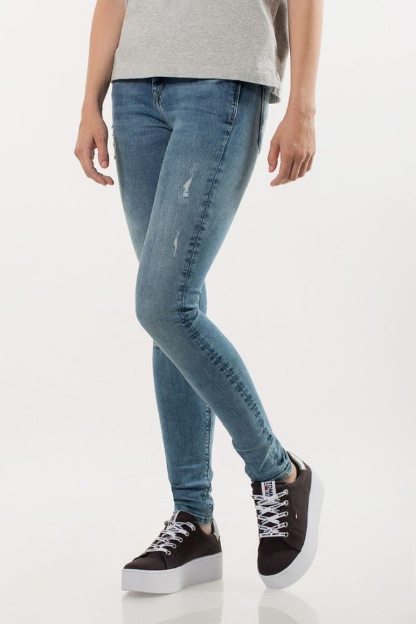 Tommy Hilfiger Tommy Jeans Jeans - TOMMY HILFIGER MID RISE SKINNY NORA blue