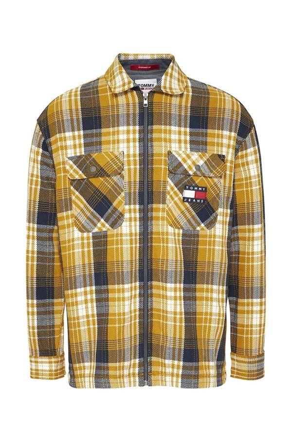 Tommy Hilfiger Tommy Jeans Shirt - TJM CHECK ZIP OVERSHIRT multicolor