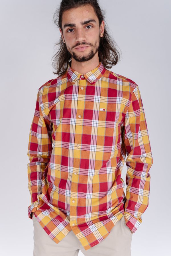 Tommy Hilfiger Tommy Jeans Shirt - TJM ESSENTIAL POPLIN CHECK plaid