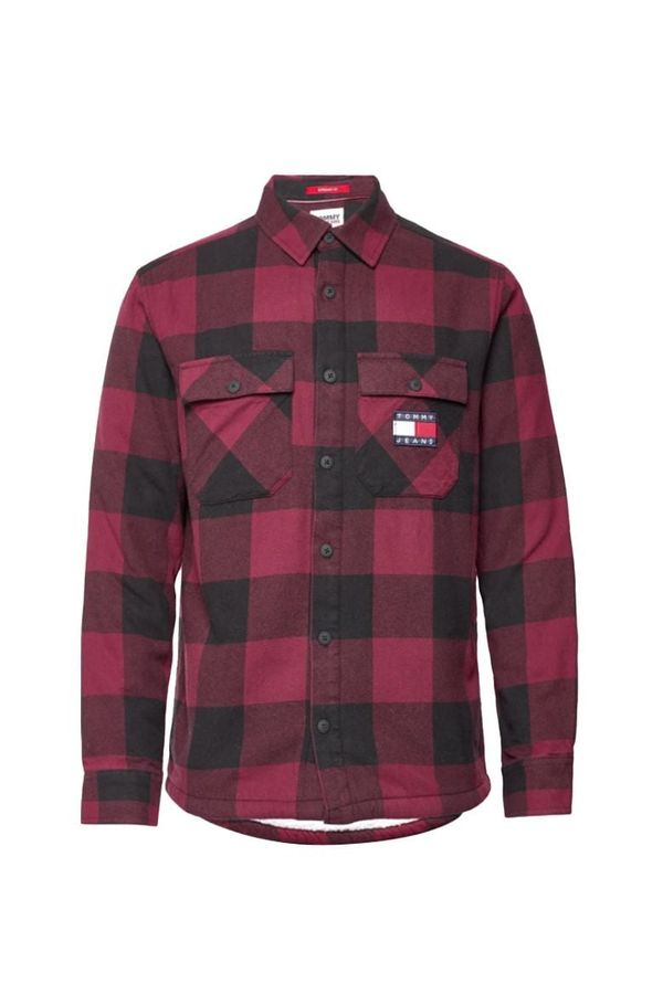 Tommy Hilfiger Jeans Tommy Jeans Shirt - TJM SHERPA FLANNEL O Red