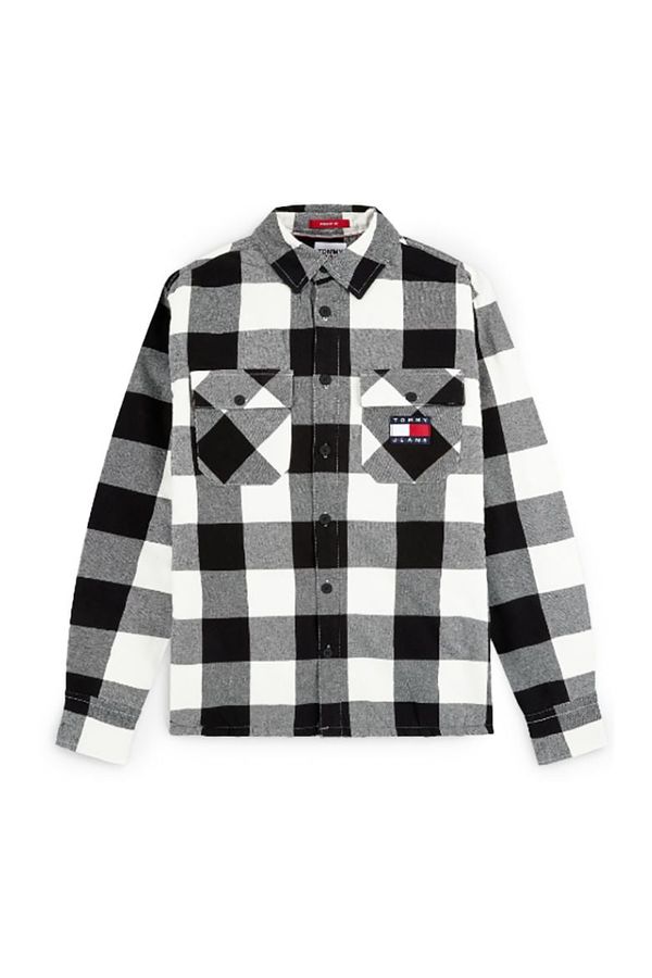 Tommy Hilfiger Tommy Jeans Shirt - TJM SHERPA FLANNEL O white