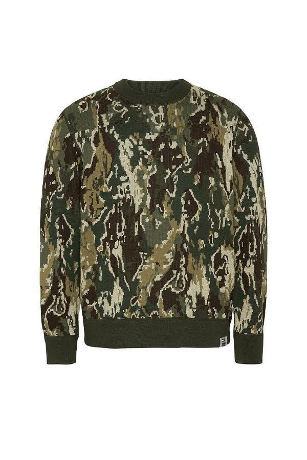 Tommy Hilfiger Tommy Jeans Sweater - TJM CAMO AOP SWEATER patterned