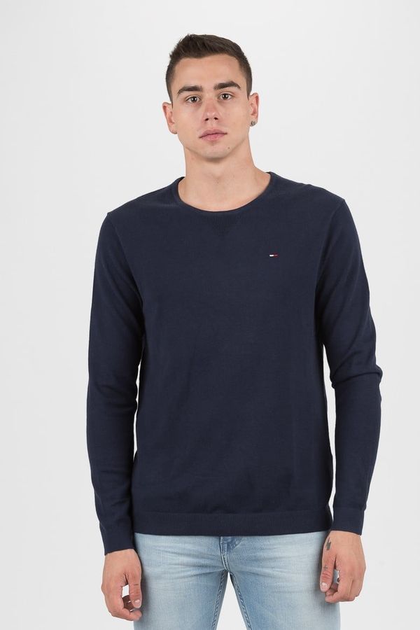 Tommy Hilfiger Tommy Jeans Sweater - TJM ORIGINAL CREW NECK SWEATER dark blue