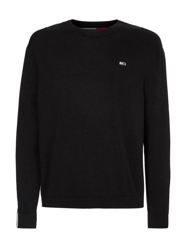 Tommy Hilfiger Tommy Jeans Sweater - TJM TOMMY TAPE SWEATER black