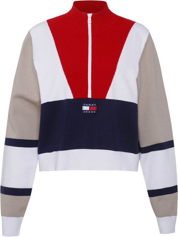 Tommy Hilfiger Tommy Jeans Sweater - TJW COLORBLOCK LOGO SWEATER multicolor