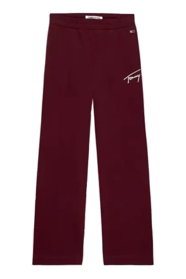 Tommy Hilfiger Tommy Jeans Sweatpants - TJW SIGNATURE A-LINE red