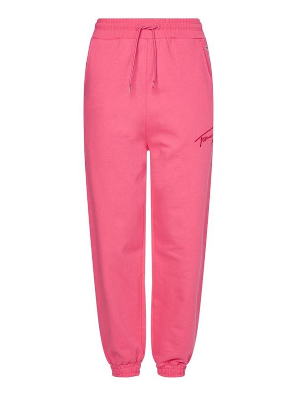 Tommy Hilfiger Tommy Jeans Sweatpants - TJW TOMMY SIGNATURE SWEATPANT pink