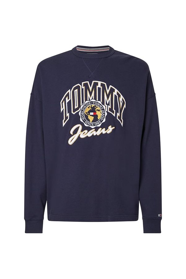 Tommy Hilfiger Tommy Jeans Sweatshirt - TJM COLLEGE ARCHIVE CREW blue