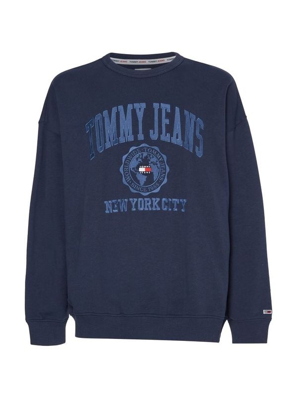 Tommy Hilfiger Tommy Jeans Sweatshirt - TJM REVERSE SLUB CREW blue