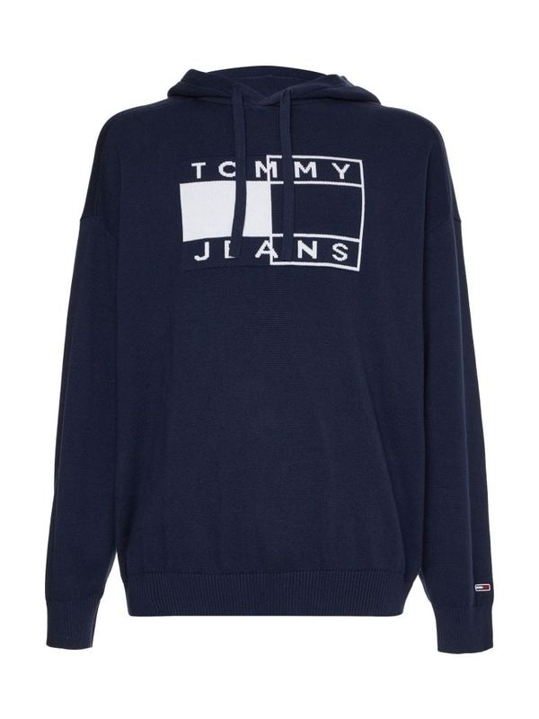 Tommy Hilfiger Tommy Jeans Sweatshirt - TJM TWISTED FLAG SWEATER blue