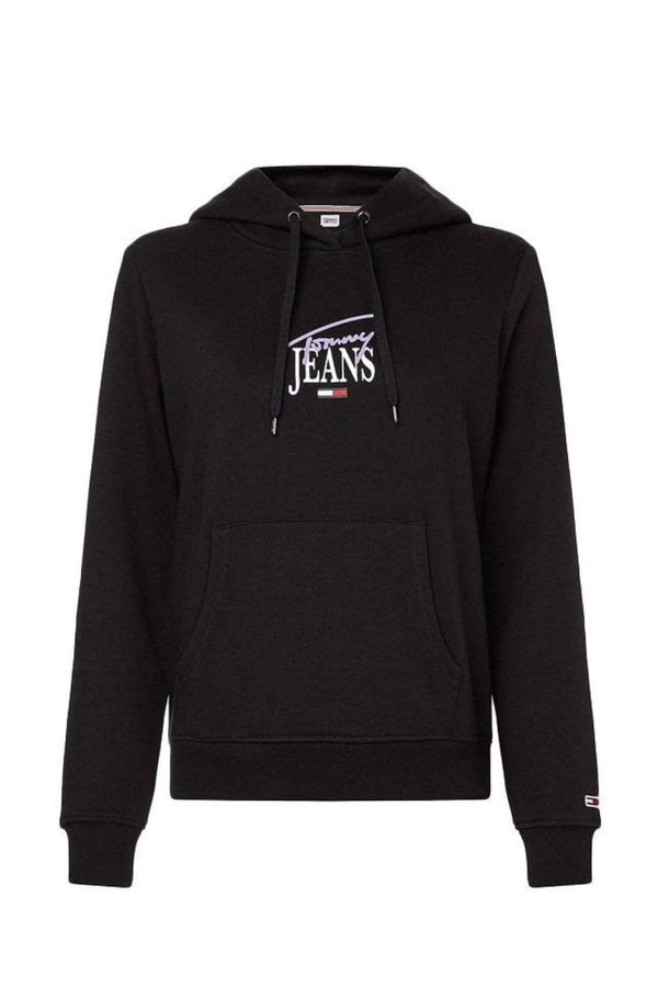 Tommy Hilfiger Jeans Tommy Jeans Sweatshirt - TJW REG ESSENTIAL LOGO 1 HOODIE black