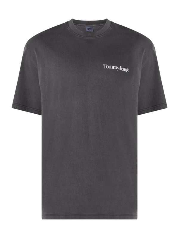Tommy Hilfiger Tommy Jeans T-Shirt - TJM SKATER SERIF BAC black