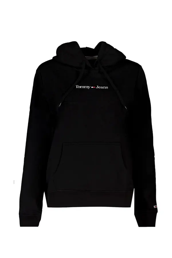 Tommy Hilfiger Tommy Jeans Women's Black Sweatshirt (model Code :d w0dw15649 )