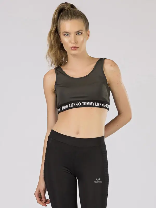 TOMMY LIFE Top-298-TP-TL-97104.52-khaki