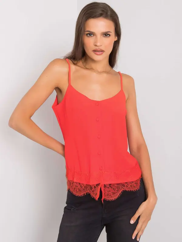 Modalinda Fashion Top-AI-TP-6015.12P-Red