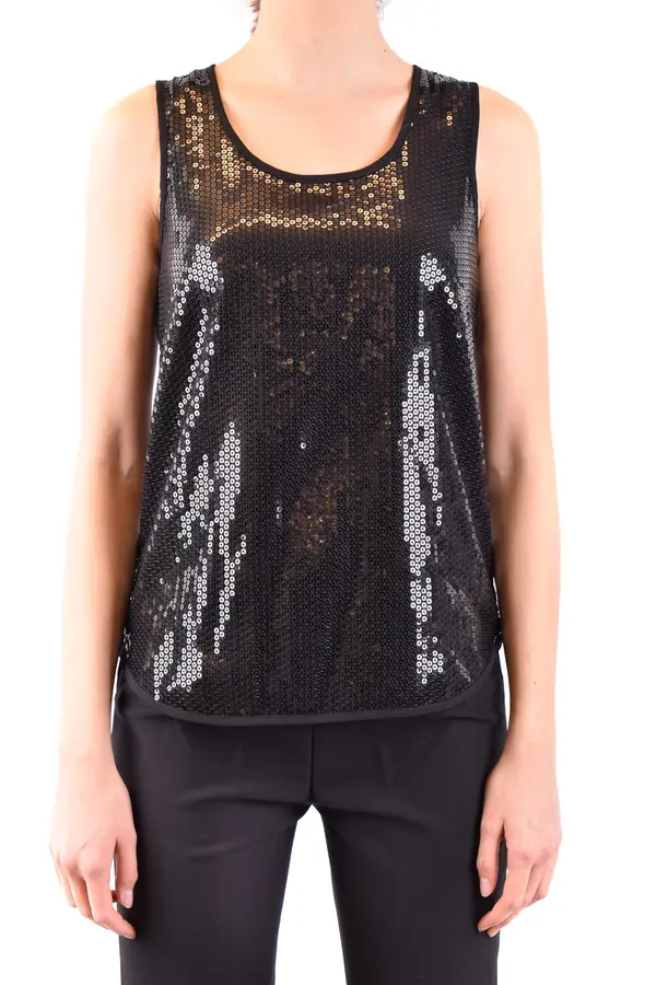 P.a.r.o.s.h. Top brez rokavov z bleščicami