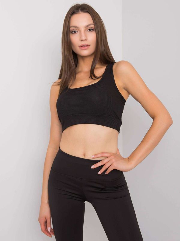 RUE PARIS Top-HG-TP-5445.47-Black