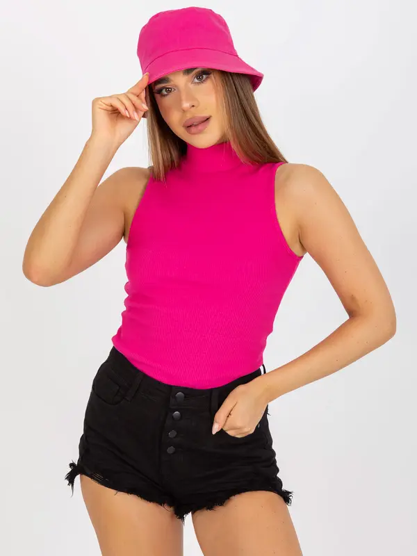 RUE PARIS Top-LO-TP-LK-140.27X-fuchsia