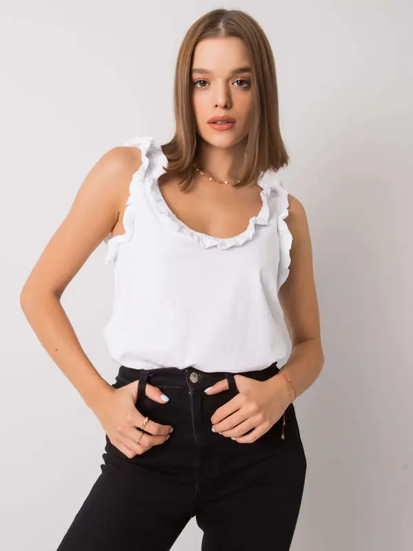 RUE PARIS Top-RV-TP-6931.07-white