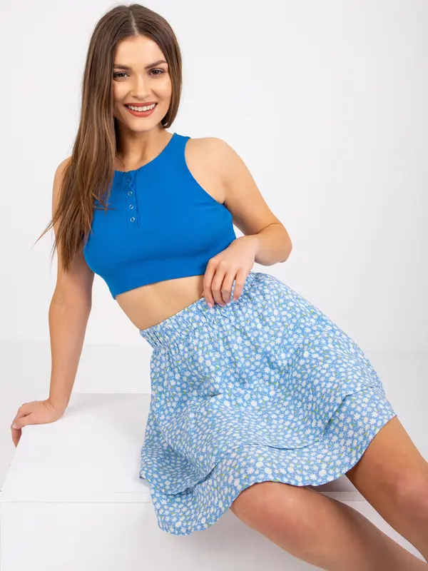 RUE PARIS Top-RV-TP-7528.11X-Blue