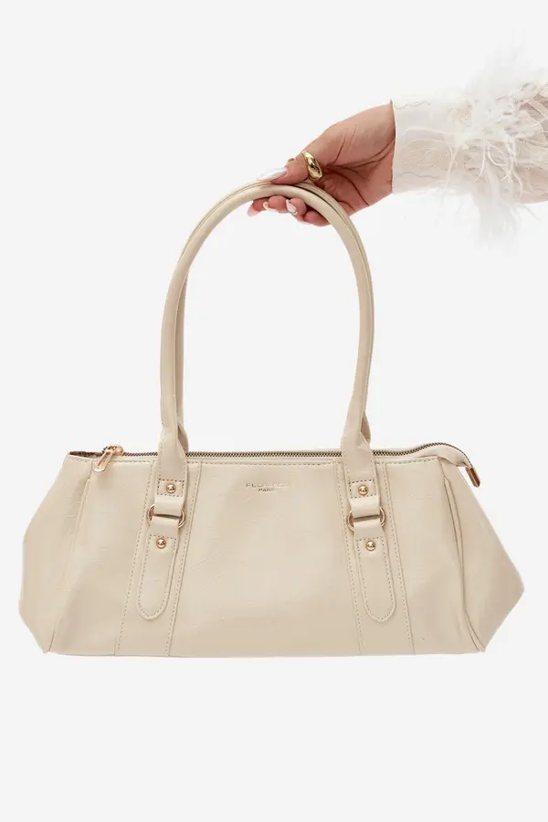FLORA & CO Torbica iz imitacije usnja Flora&amp;Co Ecru
