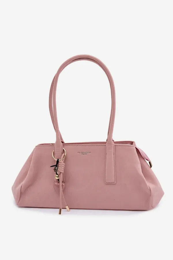 FLORA & CO Torbica iz umetnega semiša Flora&amp;Co z obeskom