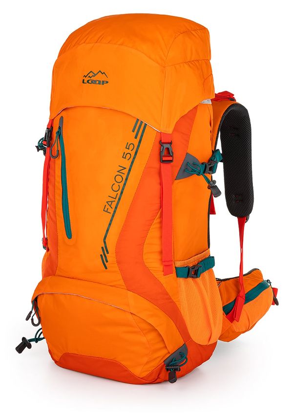 LOAP Tourist backpack LOAP FALCON 55 Orange/Green