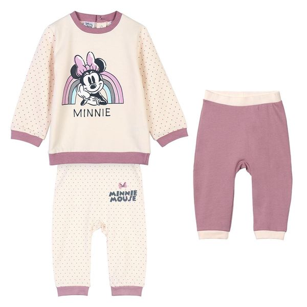 MINNIE TRACKSUIT COTTON BRUSHED MINNIE