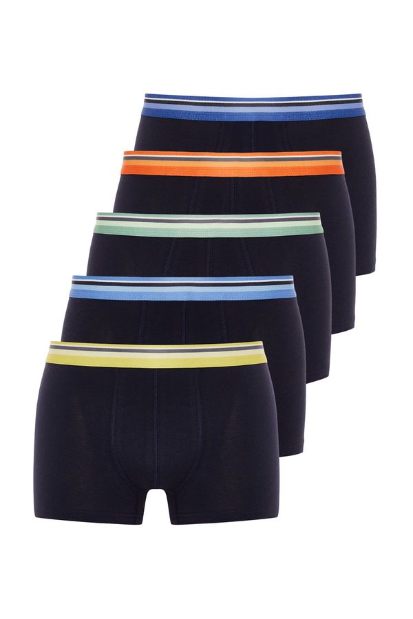 Trendyol Trendyol 5 Pack Patterned/Plain Pack Boxers