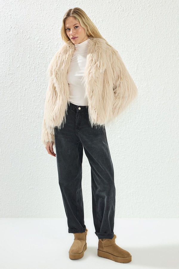 Trendyol Trendyol Beige Regular Fit Für Coat