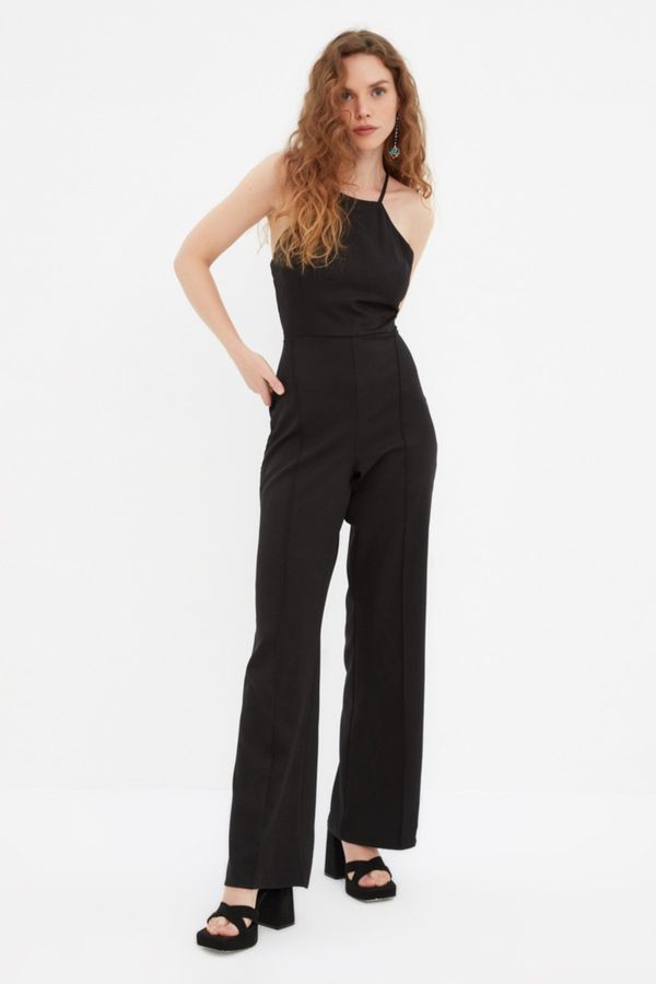 Trendyol Trendyol Black Halterneck Jumpsuit