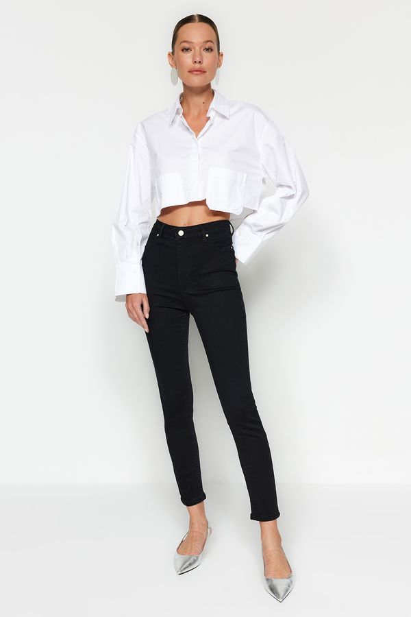 Trendyol Trendyol Black High Waist Jegging Jeans