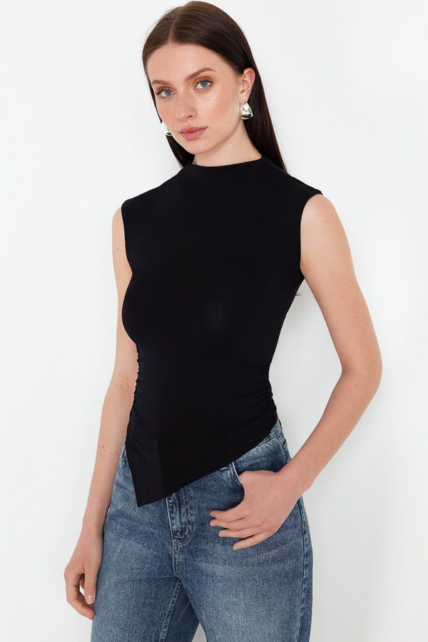 Trendyol Trendyol Black Knitted Blouse