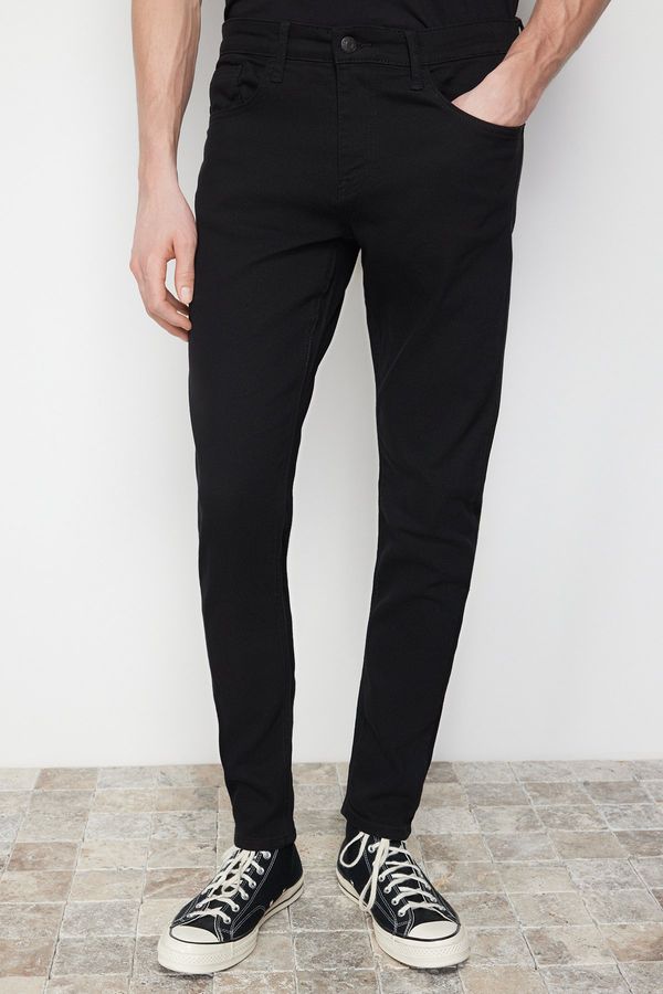 Trendyol Trendyol Black Skinny Fit Denim Trousers Jeans