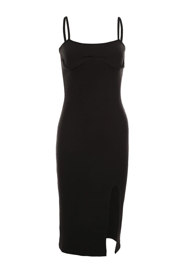 Trendyol Trendyol Black Underwire Knitted Dress