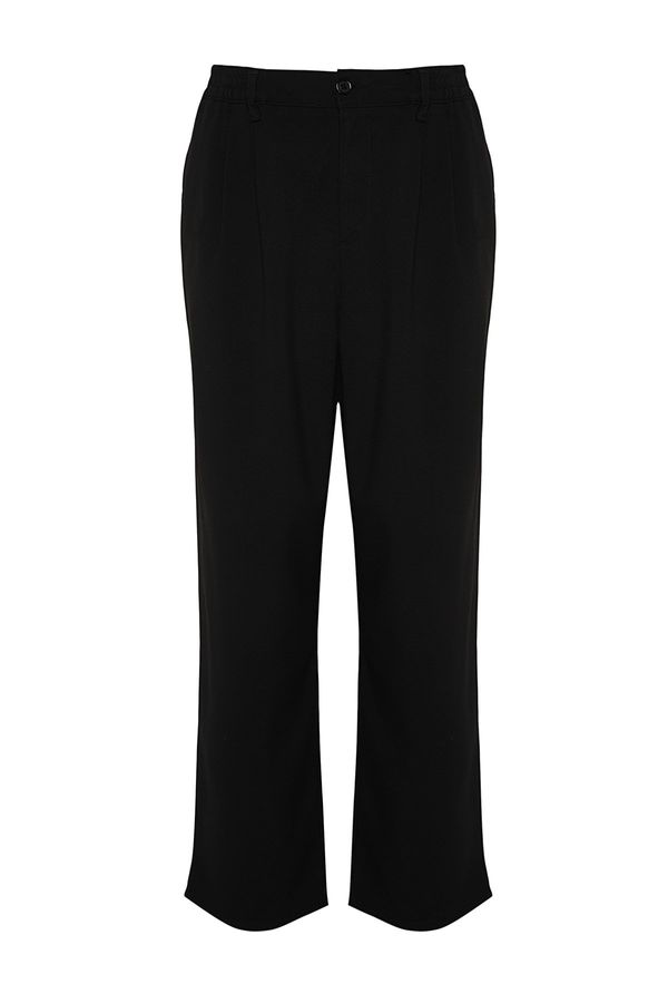 Trendyol Trendyol Black Wide Leg Trousers