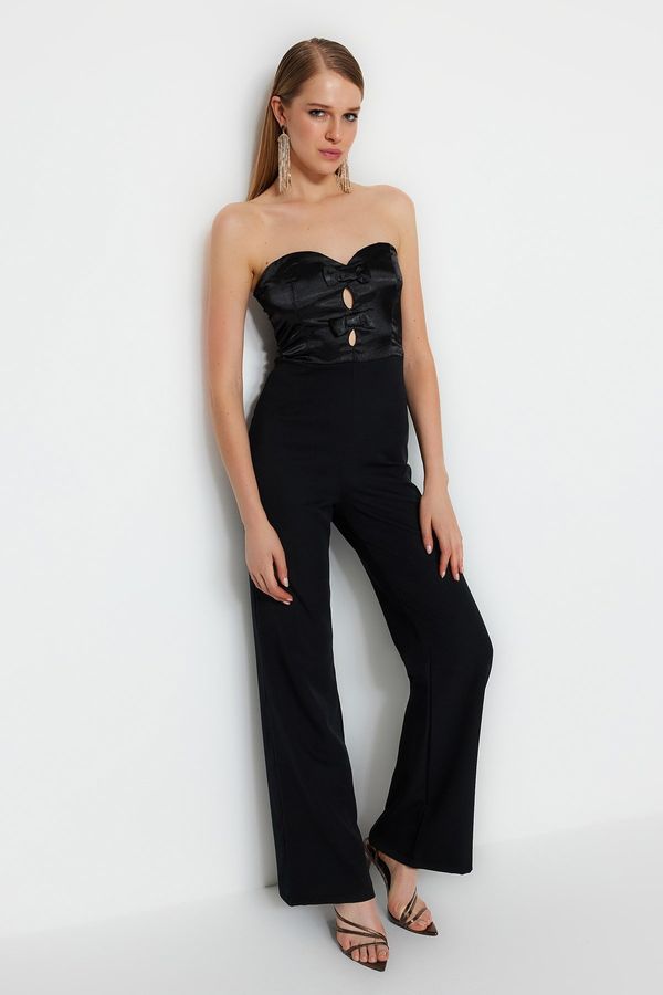 Trendyol Trendyol Black Woven Overalls