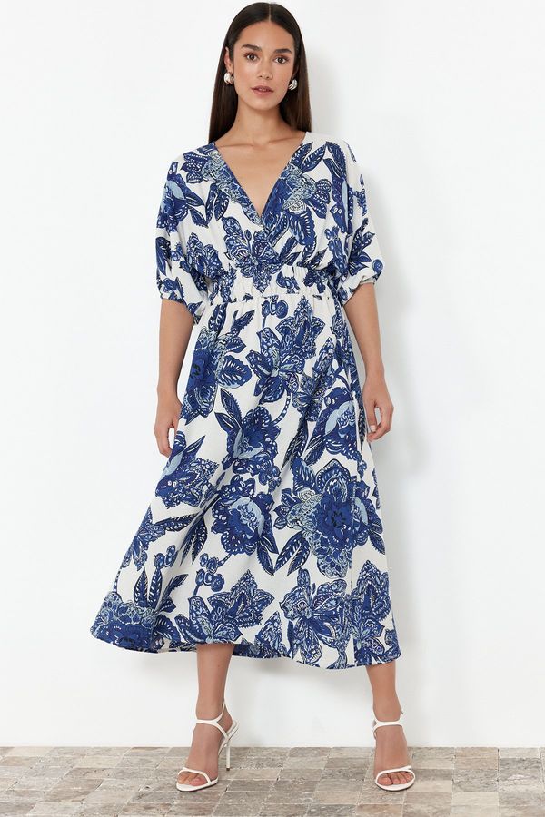 Trendyol Trendyol Blue Floral Woven Dress