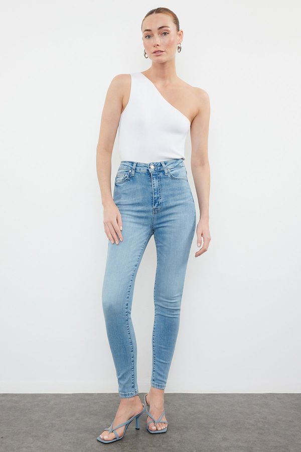 Trendyol Trendyol Blue High Waist Skinny High Waist Jeans