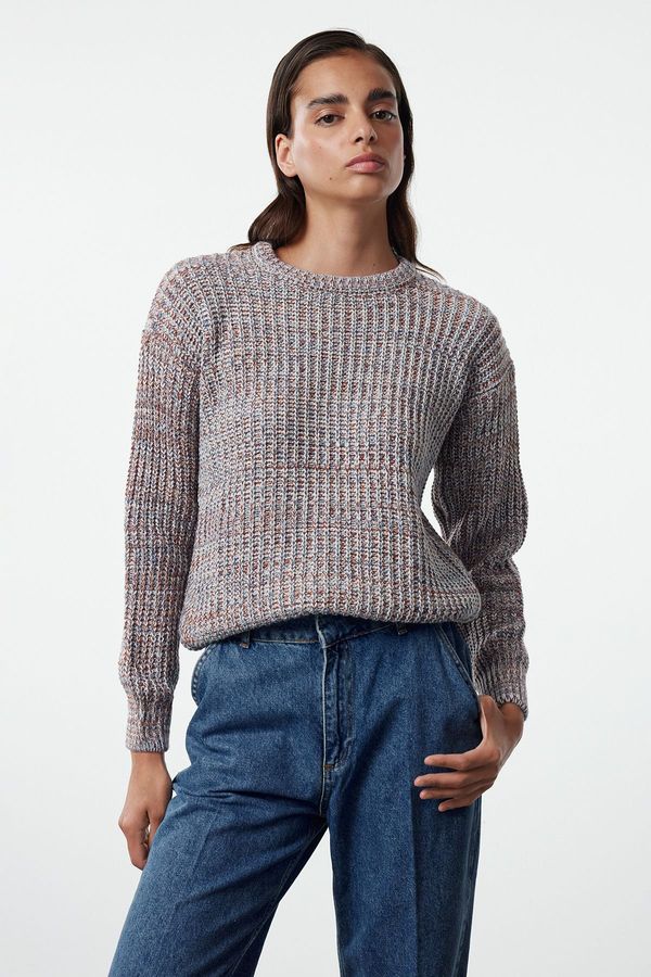 Trendyol Trendyol Brick Crew Neck Knitwear Sweater