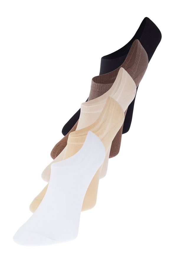 Trendyol Trendyol Brown 5 Pack Booty Socks