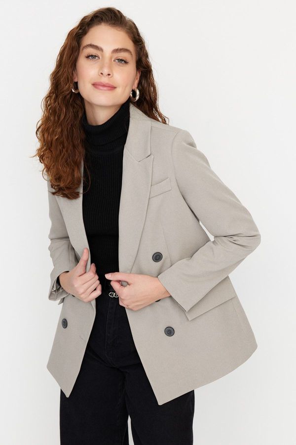 Trendyol Trendyol Cream Blazer Jacket