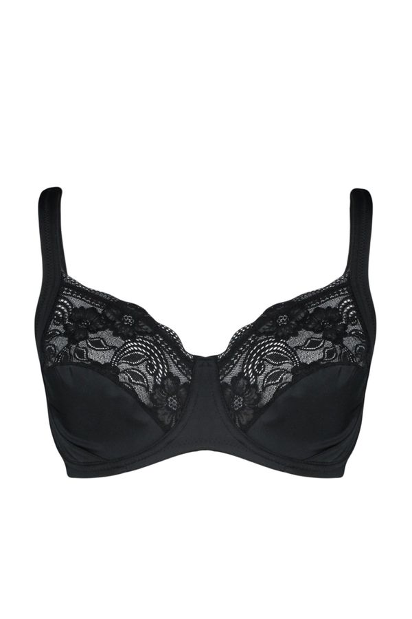 Trendyol Trendyol Curve Black Lace Detailed Bra