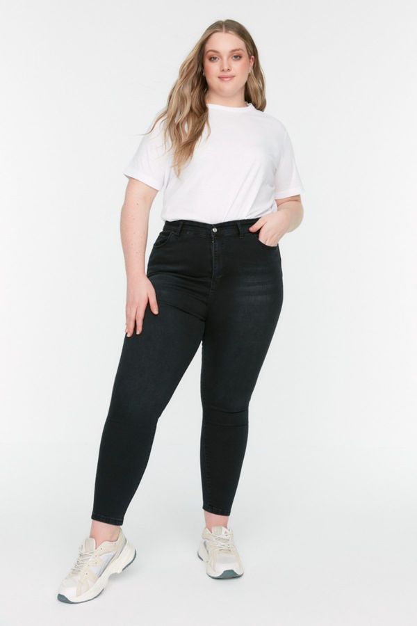 Trendyol Trendyol Curve Black Skinny Denim Jeans