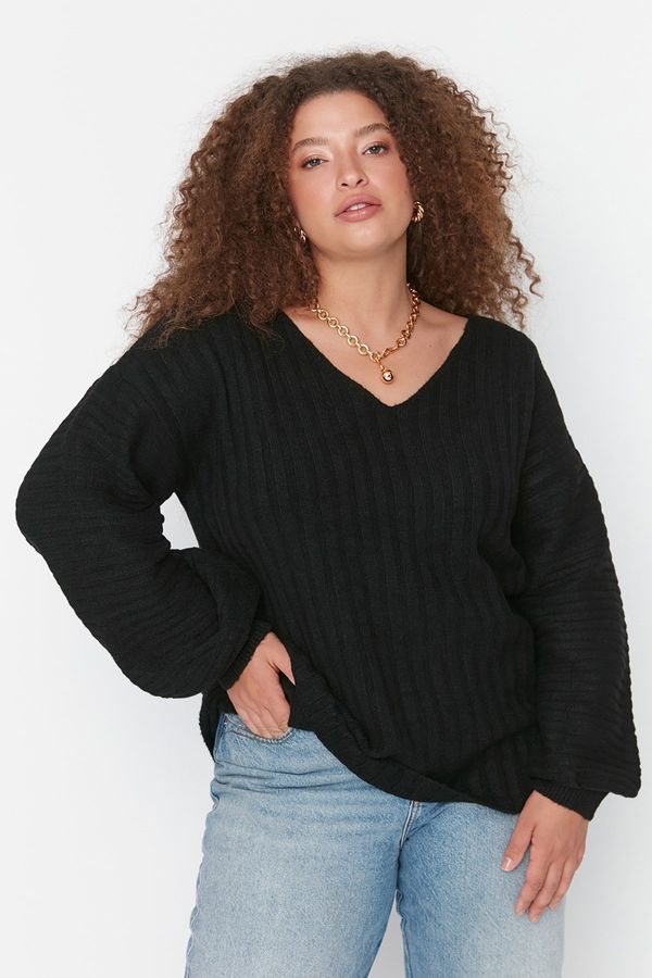 Trendyol Trendyol Curve Blue Knitwear Sweater